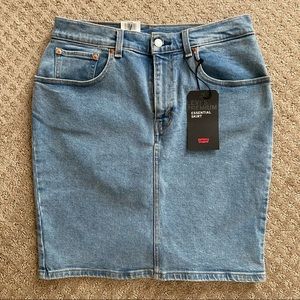 levi’s premium denim skirt